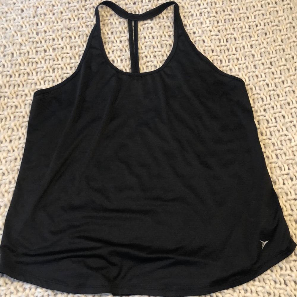 Racerback athletic tank